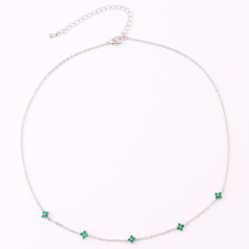 Cute Small Flowers Necklace