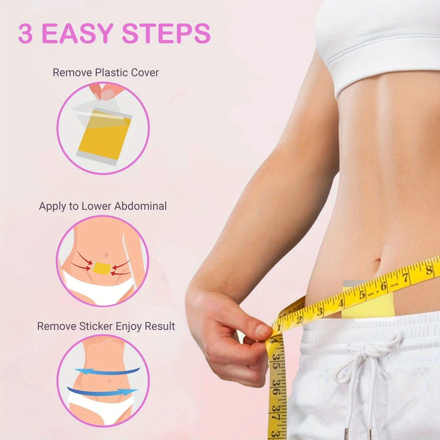 Parches desengrasantes para la grasa corporal