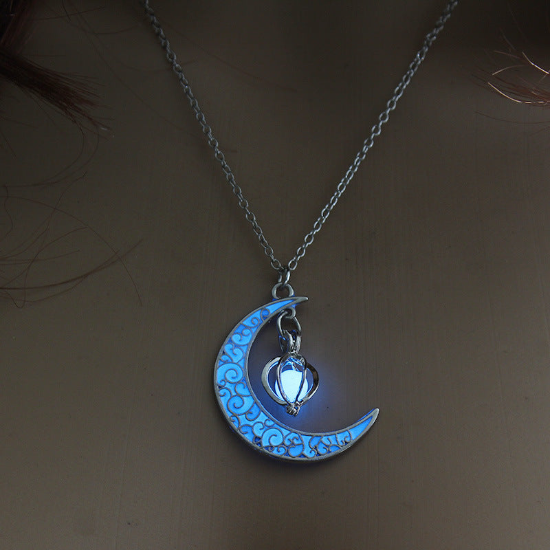Glowing Moon Necklace