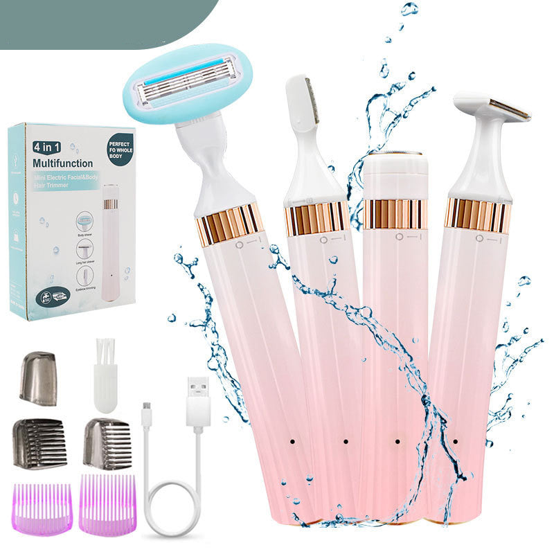 Maquinilla de afeitar multifuncional 4 en 1