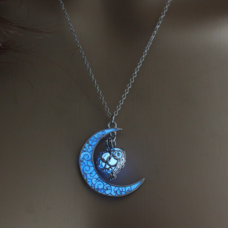 Glowing Moon Necklace
