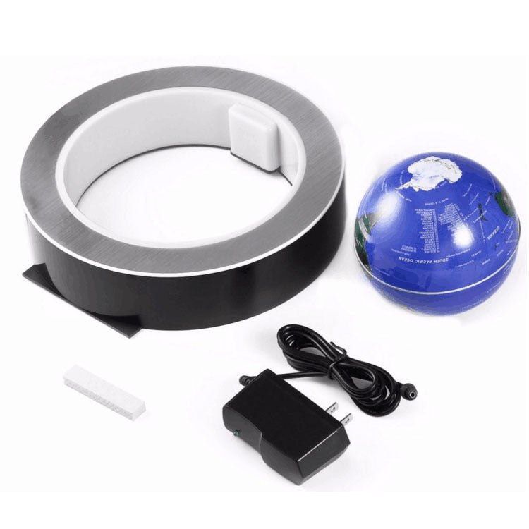 Mapa mundial flotante de gravedad redonda 