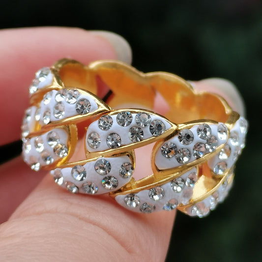 Crystals Signet-Ring