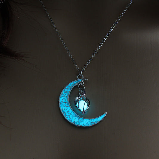 Glowing Moon Necklace
