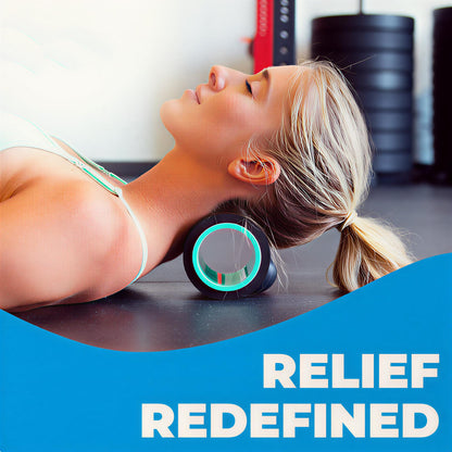 Masajeador de cuello con rodillos