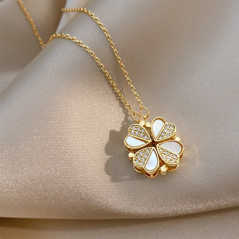 Lucky Four-Leaf Clover Necklace