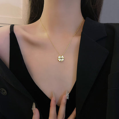 Lucky Four-Leaf Clover Necklace