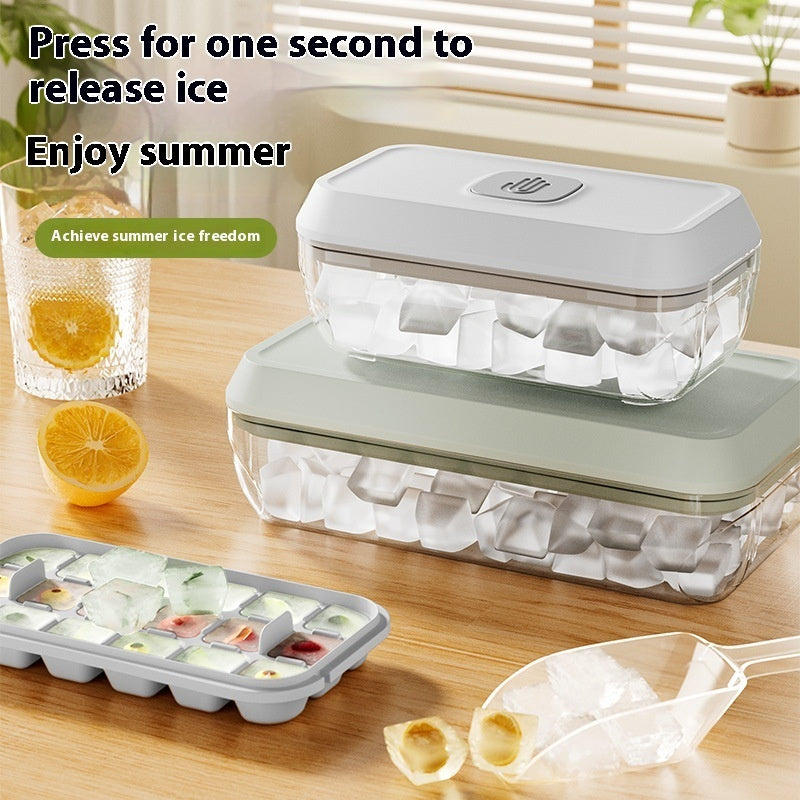 One Click Ice Cube Maker