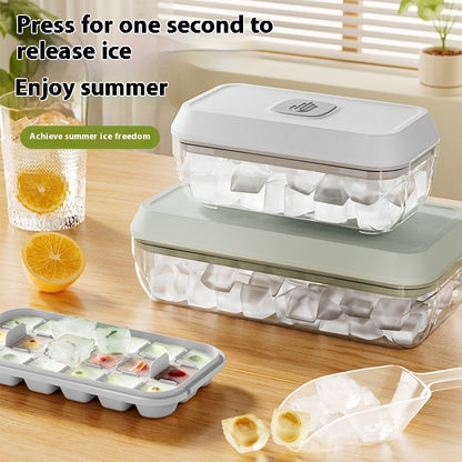 One Click Ice Cube Maker