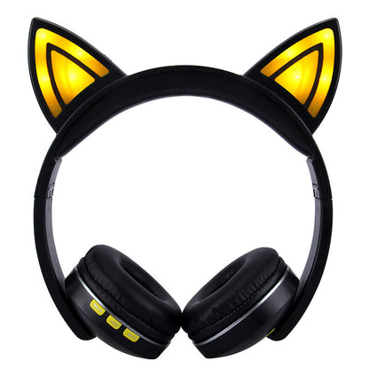 Cute Cat Neon Headphones