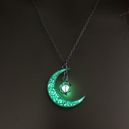 Glowing Moon Necklace