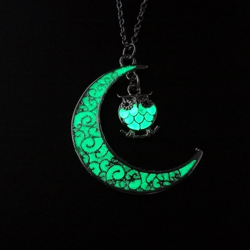 Glowing Moon Necklace