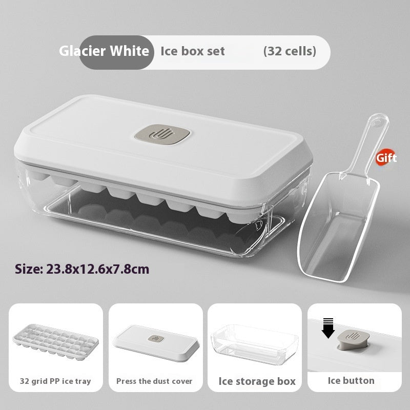 One Click Ice Cube Maker