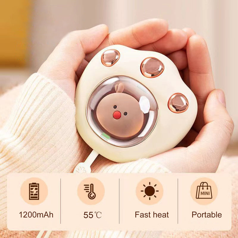 Mini Electric Hand Heater - Cat Paw Cute Warmer