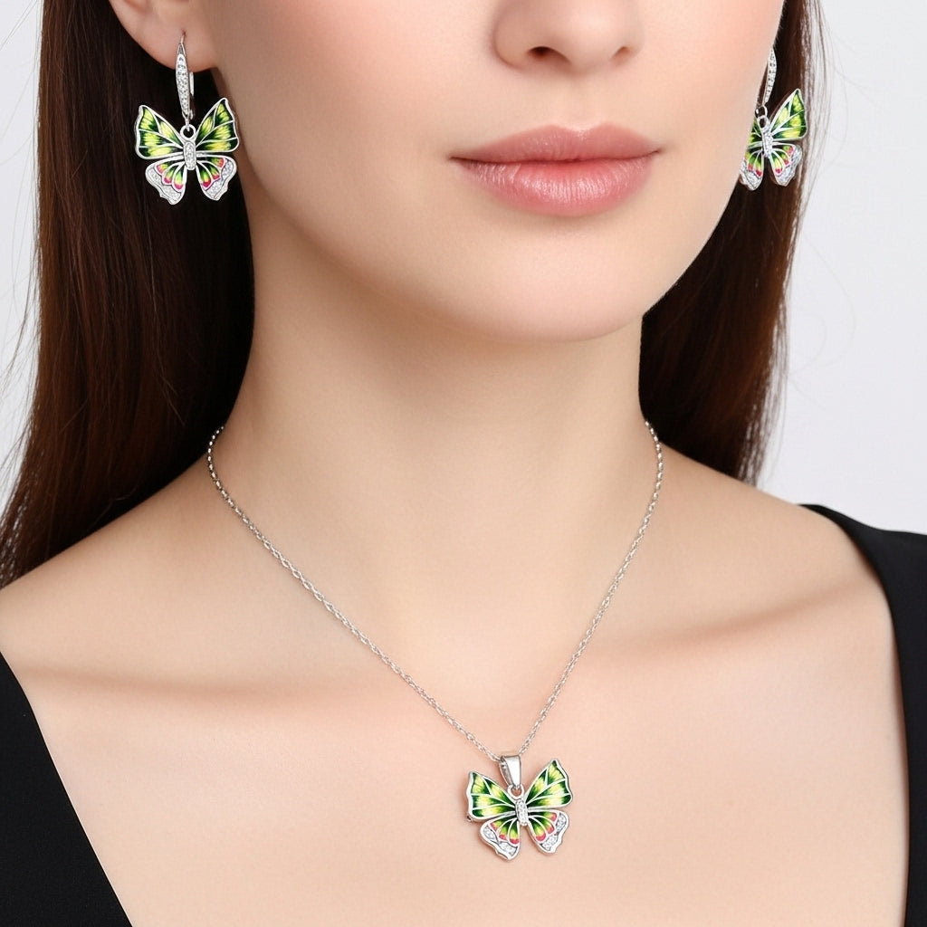 Colorful Butterfly Jewelry