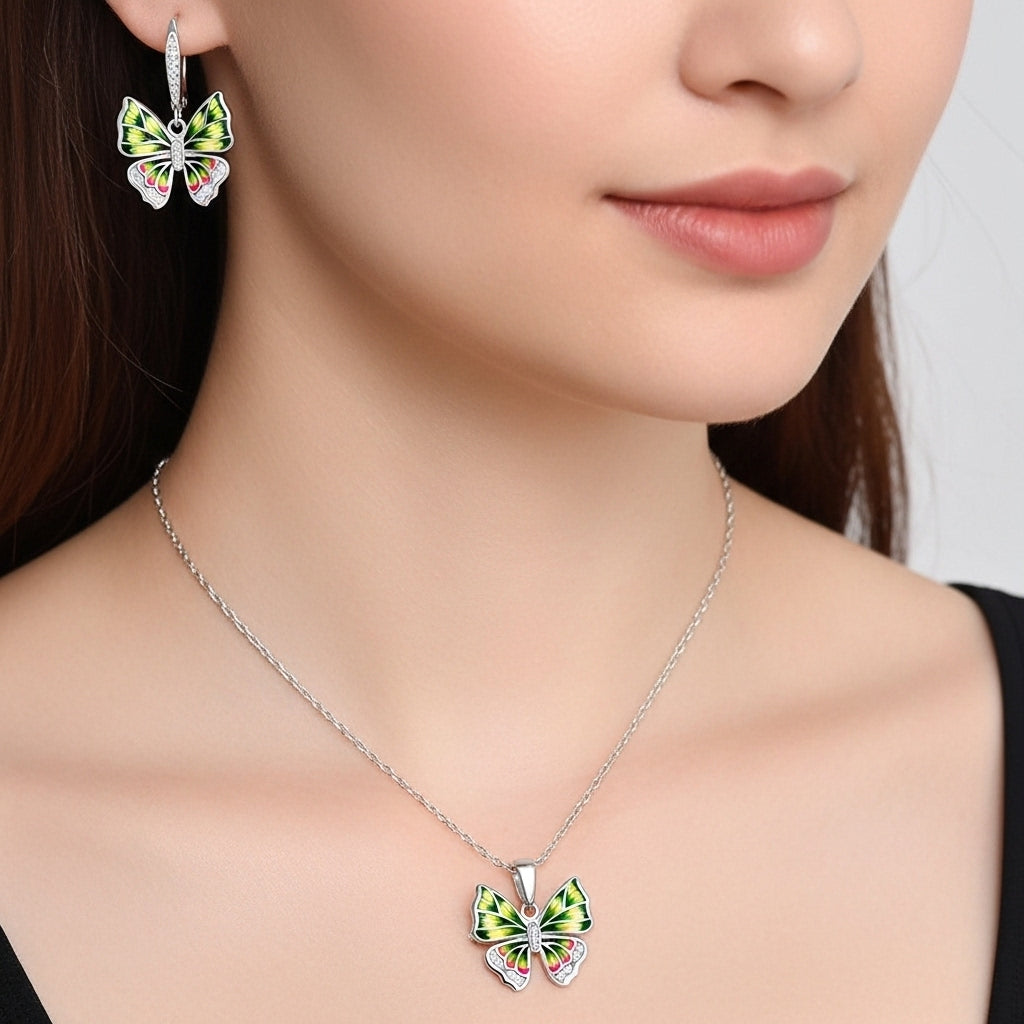 Colorful Butterfly Jewelry