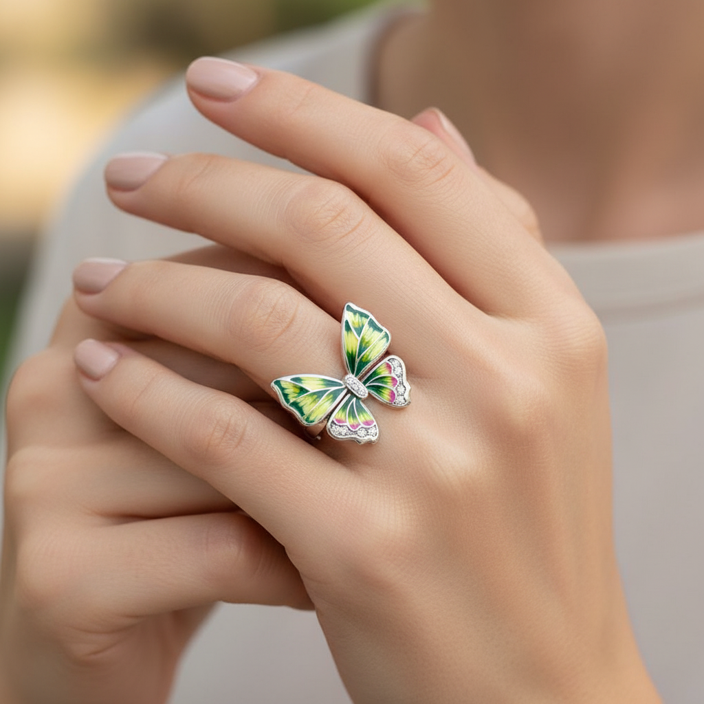 Colorful Butterfly Jewelry