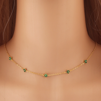 Cute Small Flowers Necklace