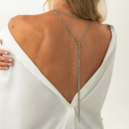 Multi-layer Y-shaped Tassel Chest and Back Chain