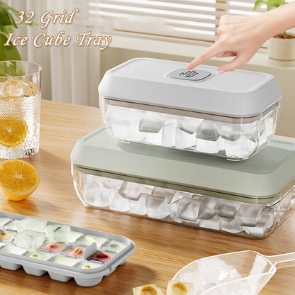 One Click Ice Cube Maker