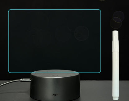 Tablero de mensajes acrílico - Luz 3D manuscrita