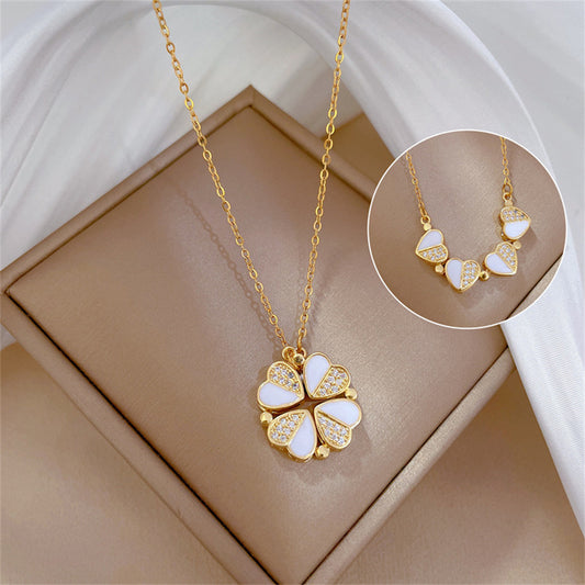 Lucky Four-Leaf Clover Necklace