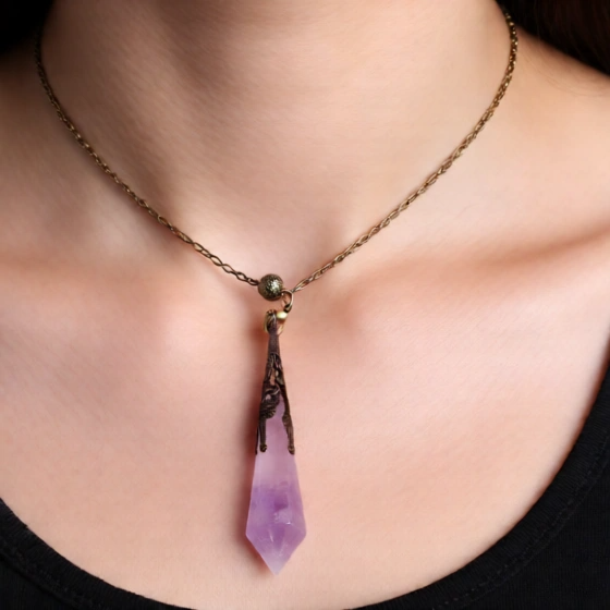 Crystal Neck Pendant