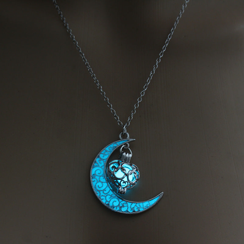 Glowing Moon Necklace