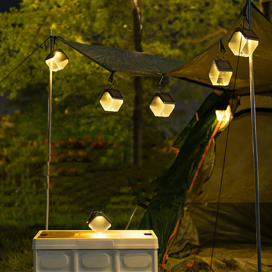 Ice Cube-Shaped Garden and Home Lights