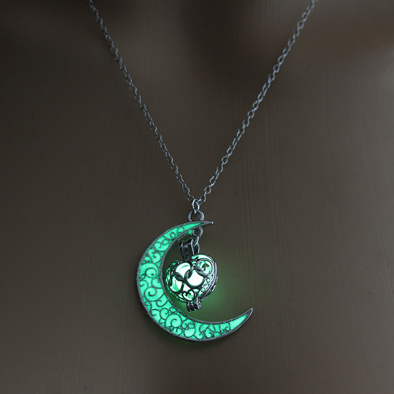 Glowing Moon Necklace