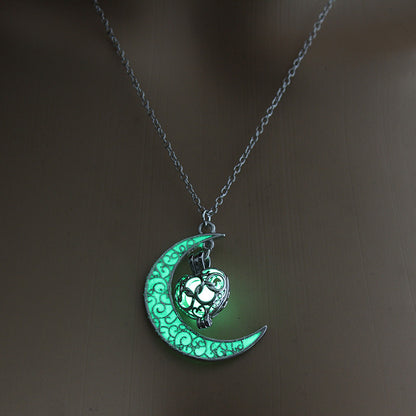 Glowing Moon Necklace