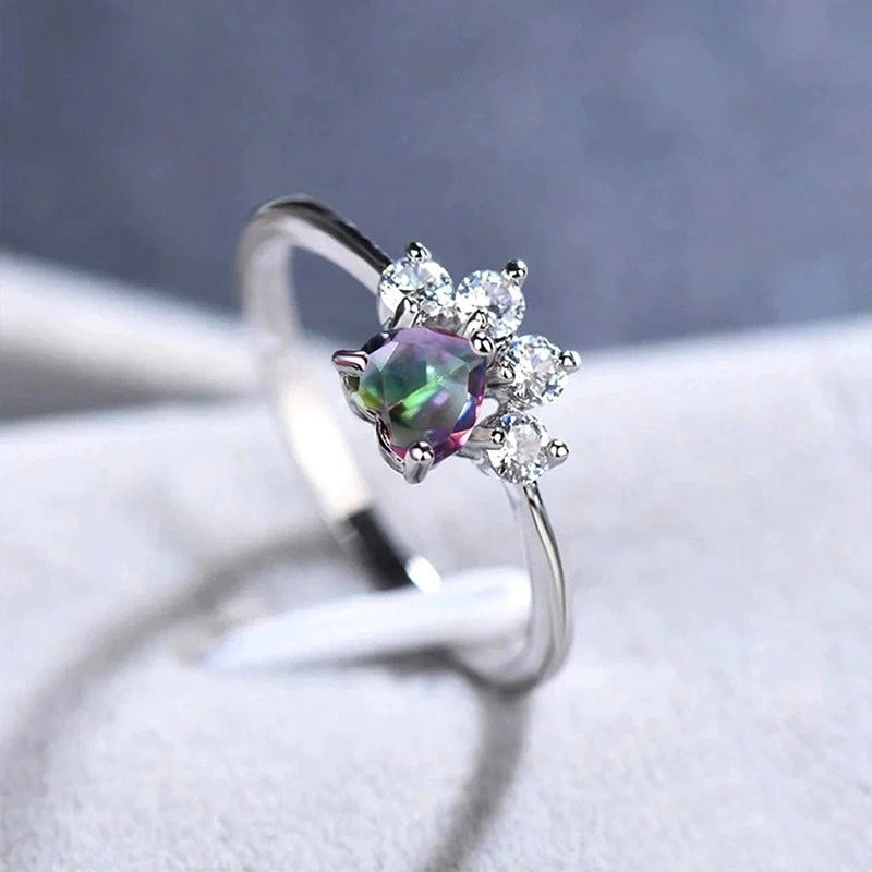 Cat's Paw Engagement Ring