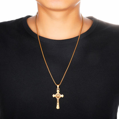 Jesus Christ Cross Chain Necklace